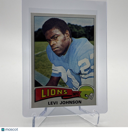 1975 Topps Levi Johnson Football Card #119 NM Quality #5 FREE SHIPPING