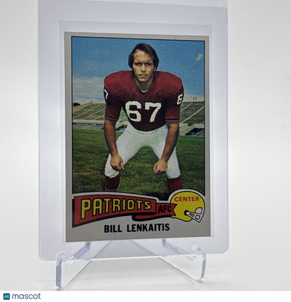 1975 Topps Bill Lenkaitis Football Card #61 NM Quality #3 FREE SHIPPING