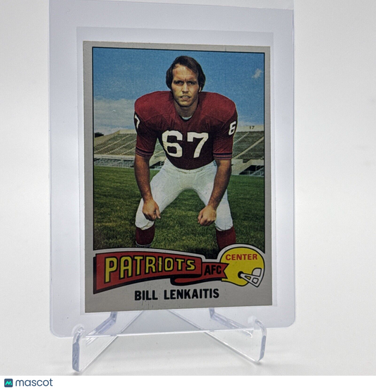 1975 Topps Bill Lenkaitis Football Card #61 NM Quality #3 FREE SHIPPING