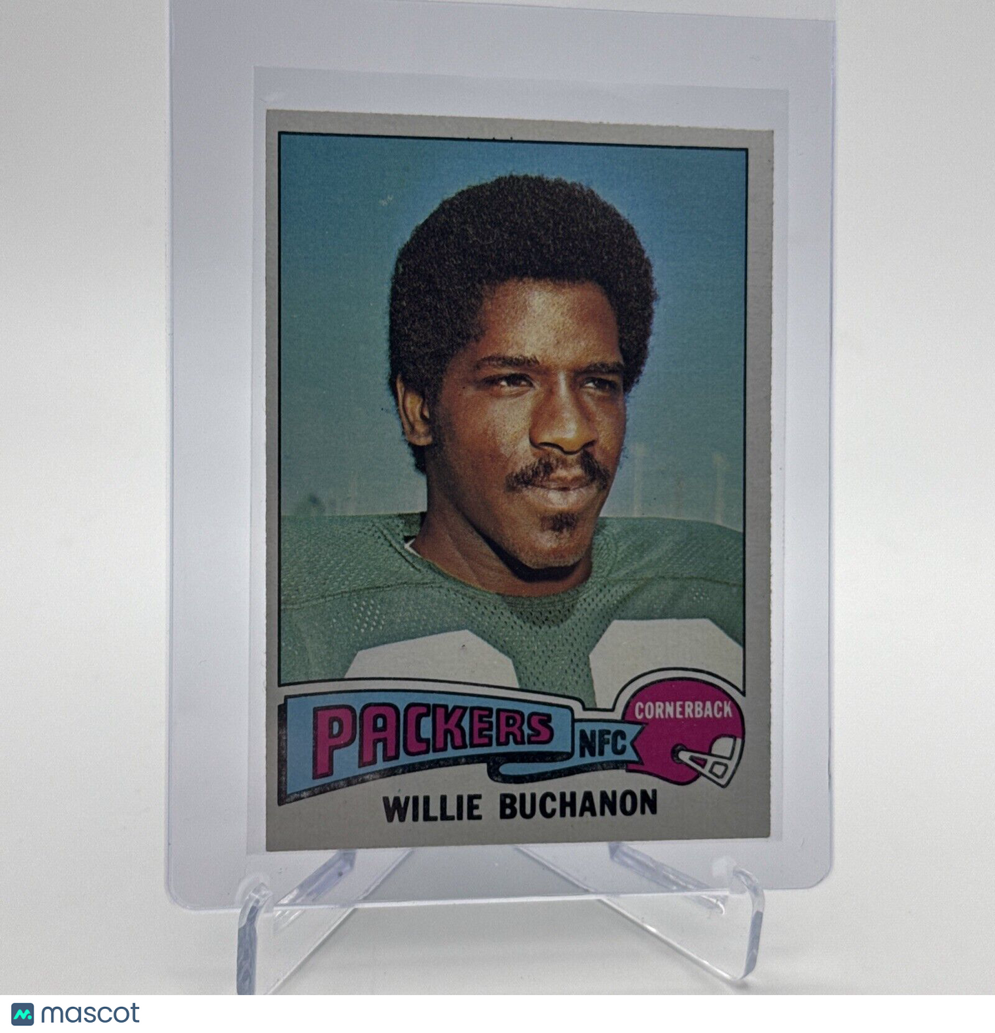 1975 Topps Willie Buchanon Football Card #286 NM Quality FREE SHIPPING