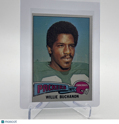 1975 Topps Willie Buchanon Football Card #286 NM Quality FREE SHIPPING