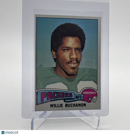 1975 Topps Willie Buchanon Football Card #286 NM Quality FREE SHIPPING