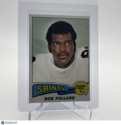 1975 Topps Bob Pollard Football Card #63 NM Quality #7 FREE SHIPPING