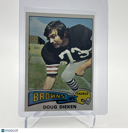 1975 Topps Doug Dieken Football Card #23 NM Quality #3 FREE SHIPPING