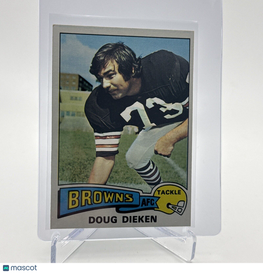 1975 Topps Doug Dieken Football Card #23 NM Quality #3 FREE SHIPPING