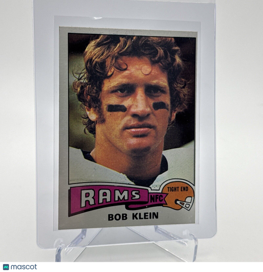 1975 Topps Bob Klein Football Card #148 NM Quality #2 FREE SHIPPING