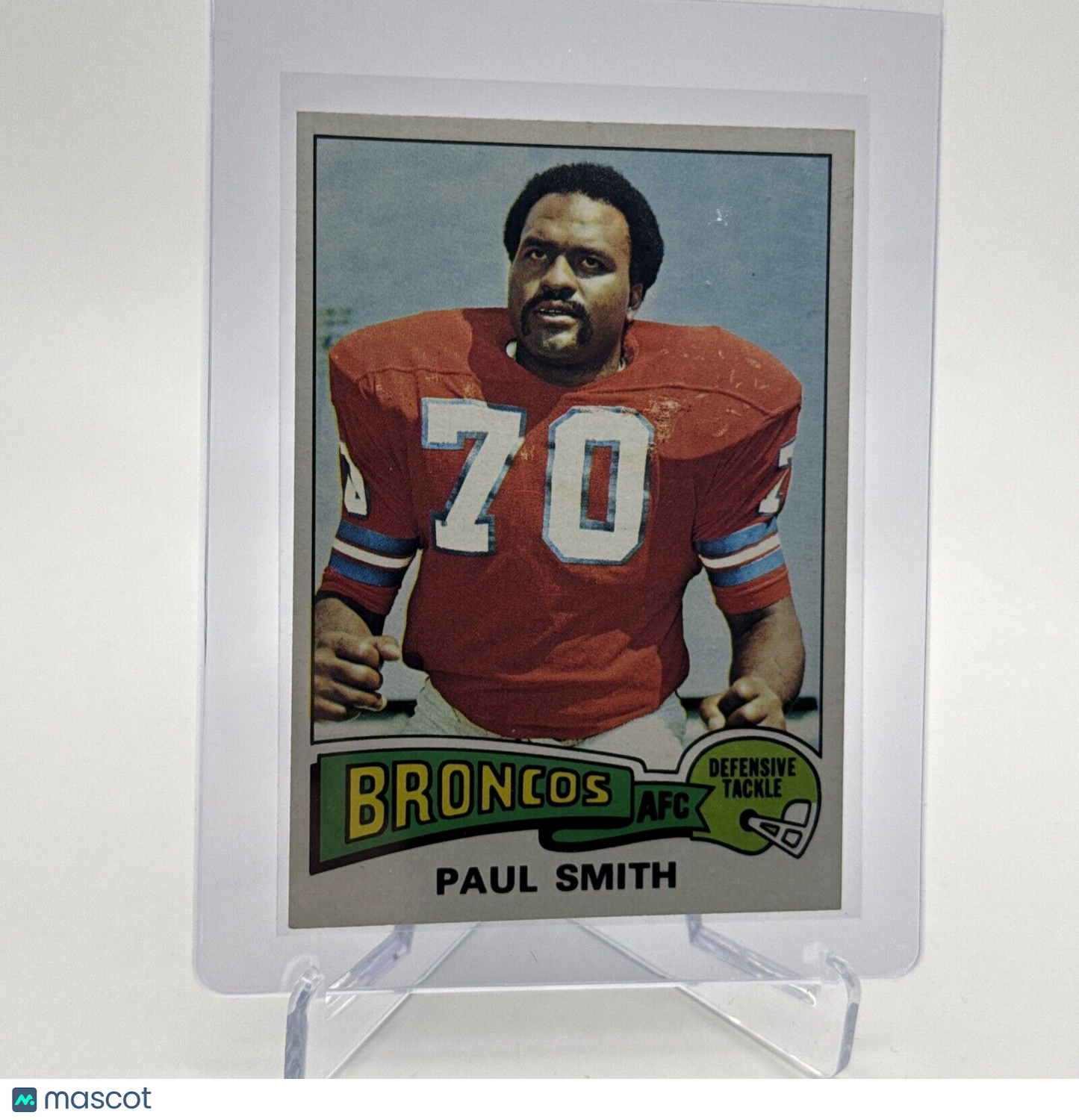 1975 Topps Paul Smith Football Card #45 NM Quality #6 FREE SHIPPING
