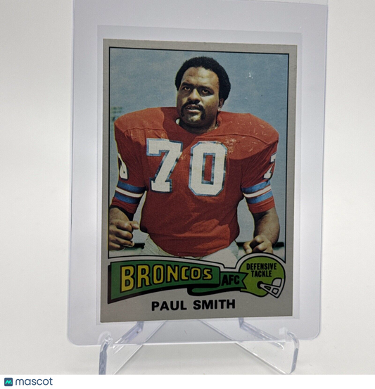 1975 Topps Paul Smith Football Card #45 NM Quality #6 FREE SHIPPING