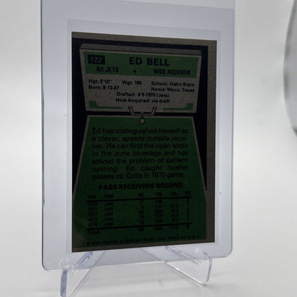 1975 Topps Ed Bell Football Card #122 NM Quality #6 FREE SHIPPING