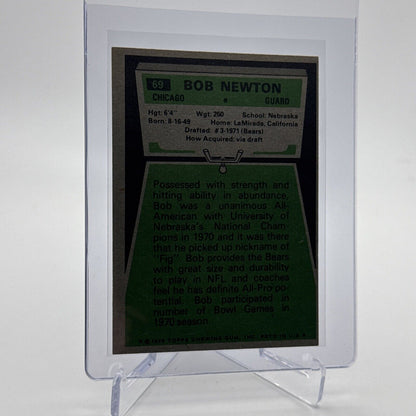 1975 Topps Bob Newton Football Card #69 NM Quality #6 FREE SHIPPING