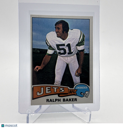 1975 Topps Ralph Baker Football Card #9 NM Quality #4 FREE SHIPPING