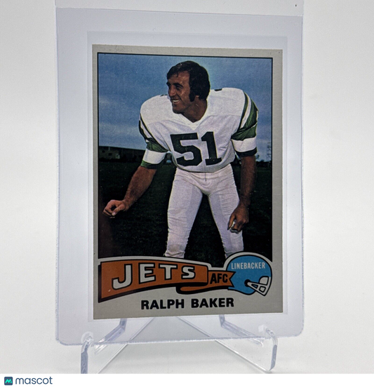 1975 Topps Ralph Baker Football Card #9 NM Quality #4 FREE SHIPPING