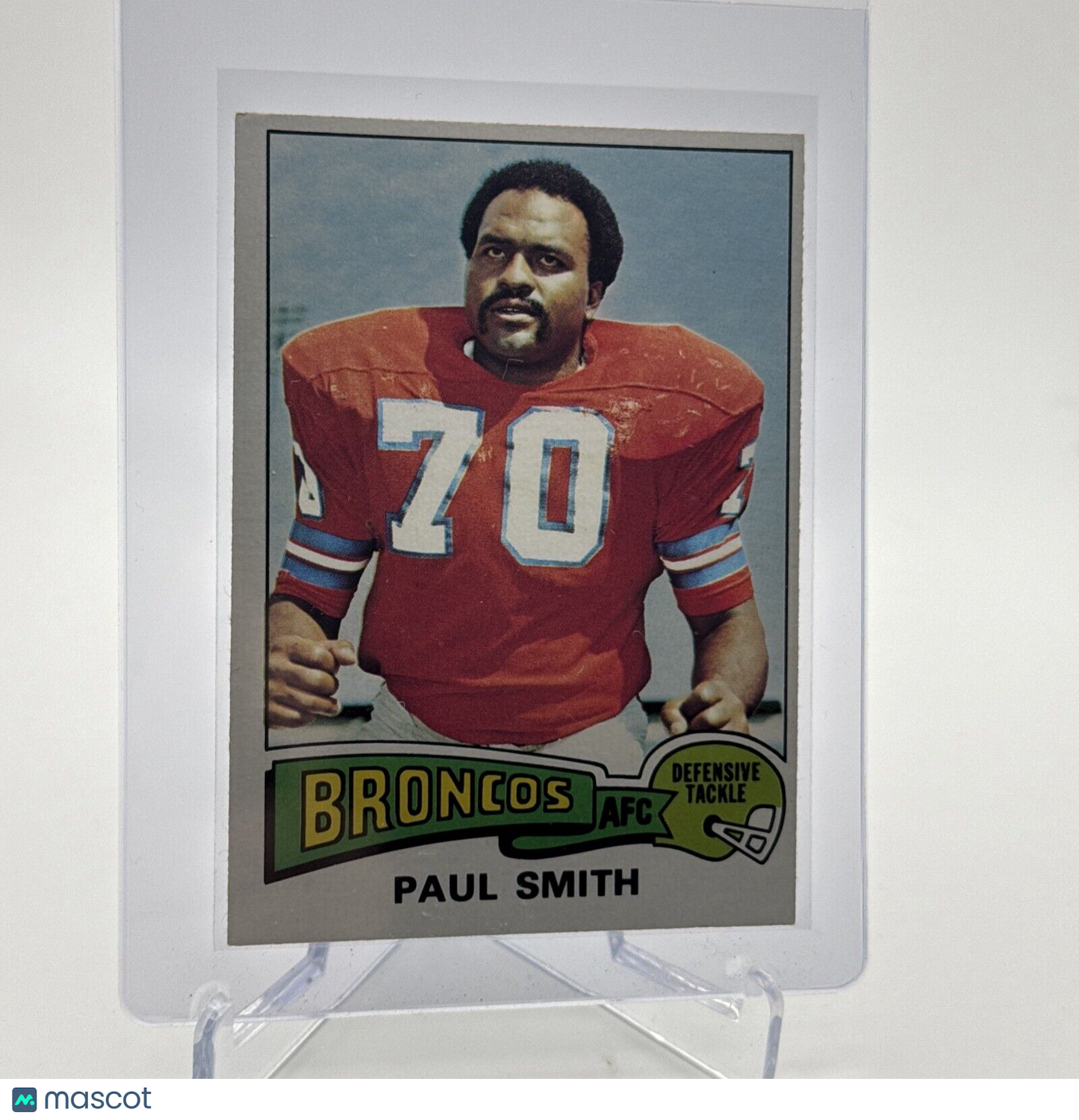 1975 Topps Paul Smith Football Card #45 NM Quality #10 FREE SHIPPING