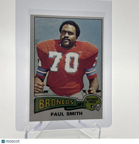1975 Topps Paul Smith Football Card #45 NM Quality #10 FREE SHIPPING