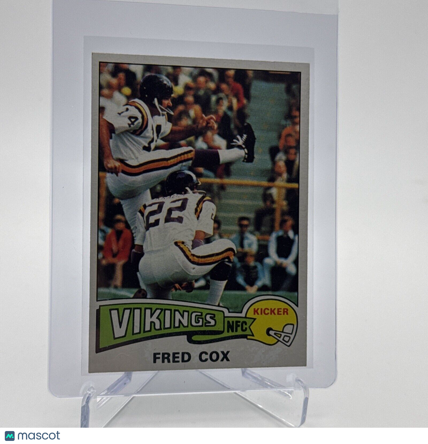 1975 Topps Fred Cox Football Card #53 NM Quality #3 FREE SHIPPING