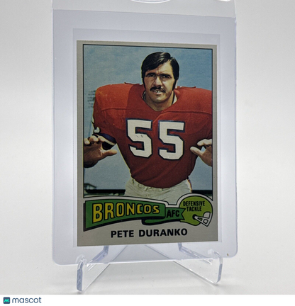 1975 Topps Pete Duranko Football Card #187 NM Quality #5 FREE SHIPPING
