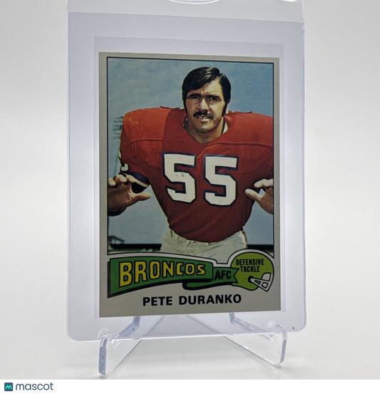 1975 Topps Pete Duranko Football Card #187 NM Quality #5 FREE SHIPPING