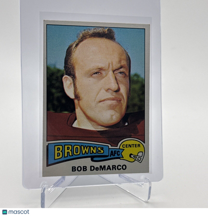 1975 Topps Bob DeMarco Football Card #109 NM Quality #3 FREE SHIPPING