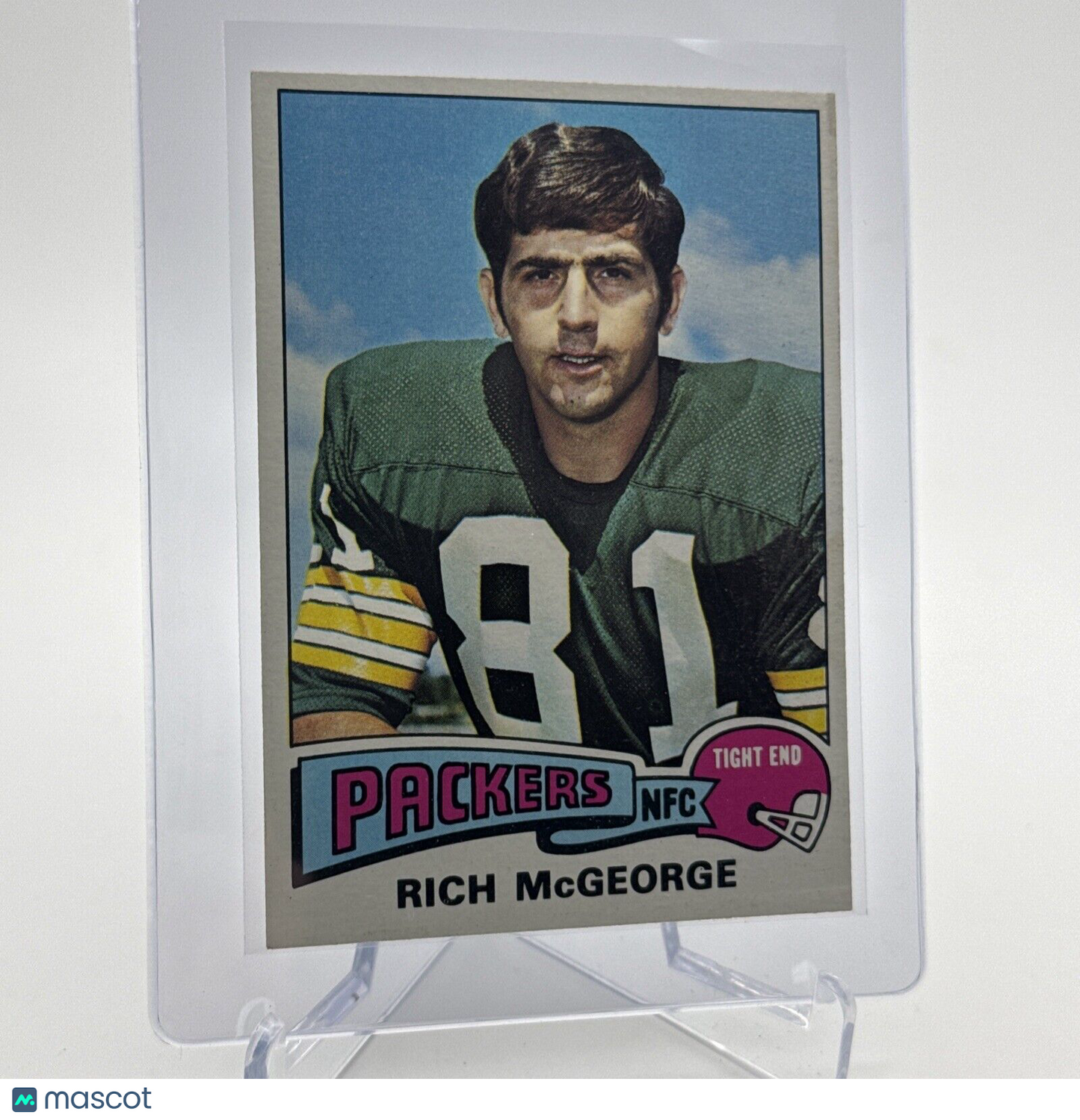 1975 Topps Rich McGeorge Football Card #178 NM Quality #5 FREE SHIPPING