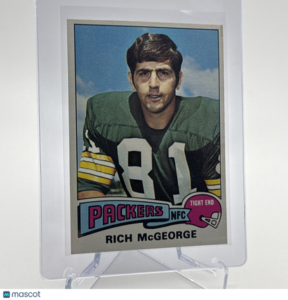 1975 Topps Rich McGeorge Football Card #178 NM Quality #5 FREE SHIPPING