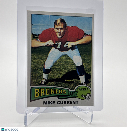 1975 Topps Mike Current Football Card #77 NM Quality #3 FREE SHIPPING
