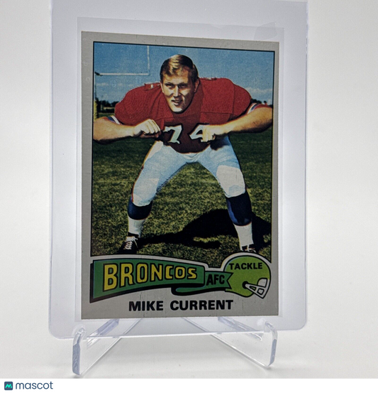 1975 Topps Mike Current Football Card #77 NM Quality #3 FREE SHIPPING