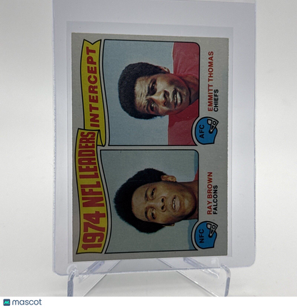 1975 Topps 1974 NFL Intercept Leaders Football Card #5 NM #5 FREE SHIPPING