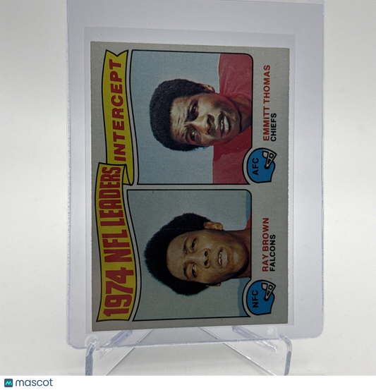 1975 Topps 1974 NFL Intercept Leaders Football Card #5 NM #5 FREE SHIPPING