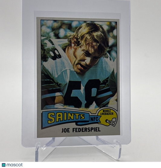 1975 Topps Joe Federspiel Football Card #107 NM Quality #4 FREE SHIPPING