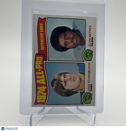 1975 Topps 1974 All-Pro Defensive Ends Card #213 NM Quality #4 FREE SHIPPING