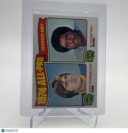 1975 Topps 1974 All-Pro Defensive Ends Card #213 NM Quality #4 FREE SHIPPING