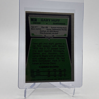 1975 Topps Gary Huff Football Card #38 NM Quality #3 FREE SHIPPING