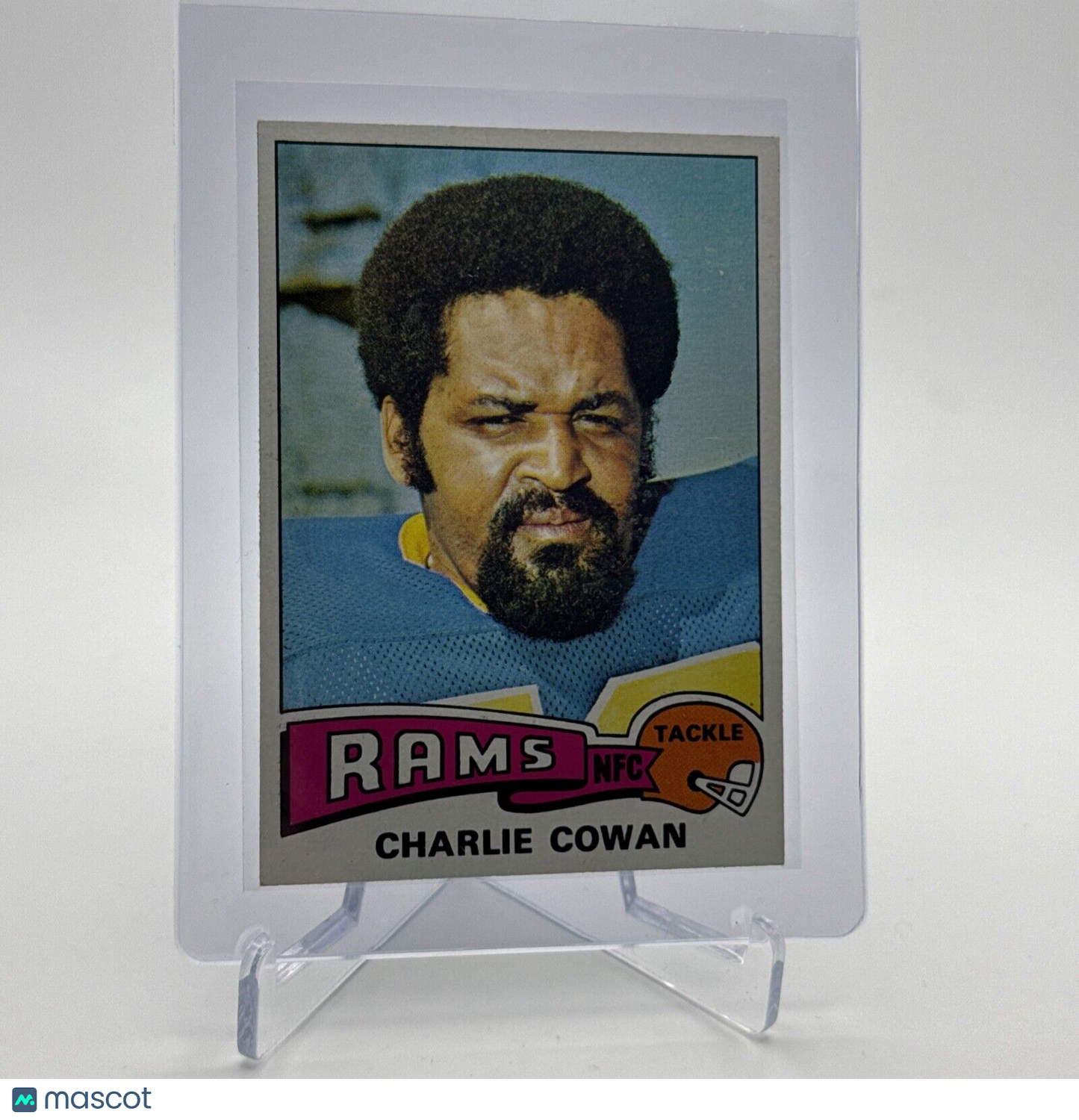 1975 Topps Charles Cowan Football Card #92 NM Quality #4 FREE SHIPPING