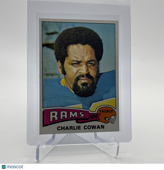 1975 Topps Charles Cowan Football Card #92 NM Quality #4 FREE SHIPPING