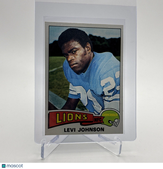 1975 Topps Levi Johnson Football Card #119 NM Quality #4 FREE SHIPPING