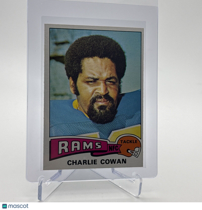 1975 Topps Charles Cowan Football Card #92 NM Quality #3 FREE SHIPPING