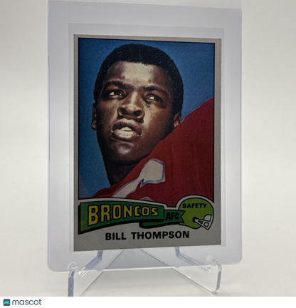 1975 Topps Bill Thompson Football Card #104 NM Quality #2 FREE SHIPPING