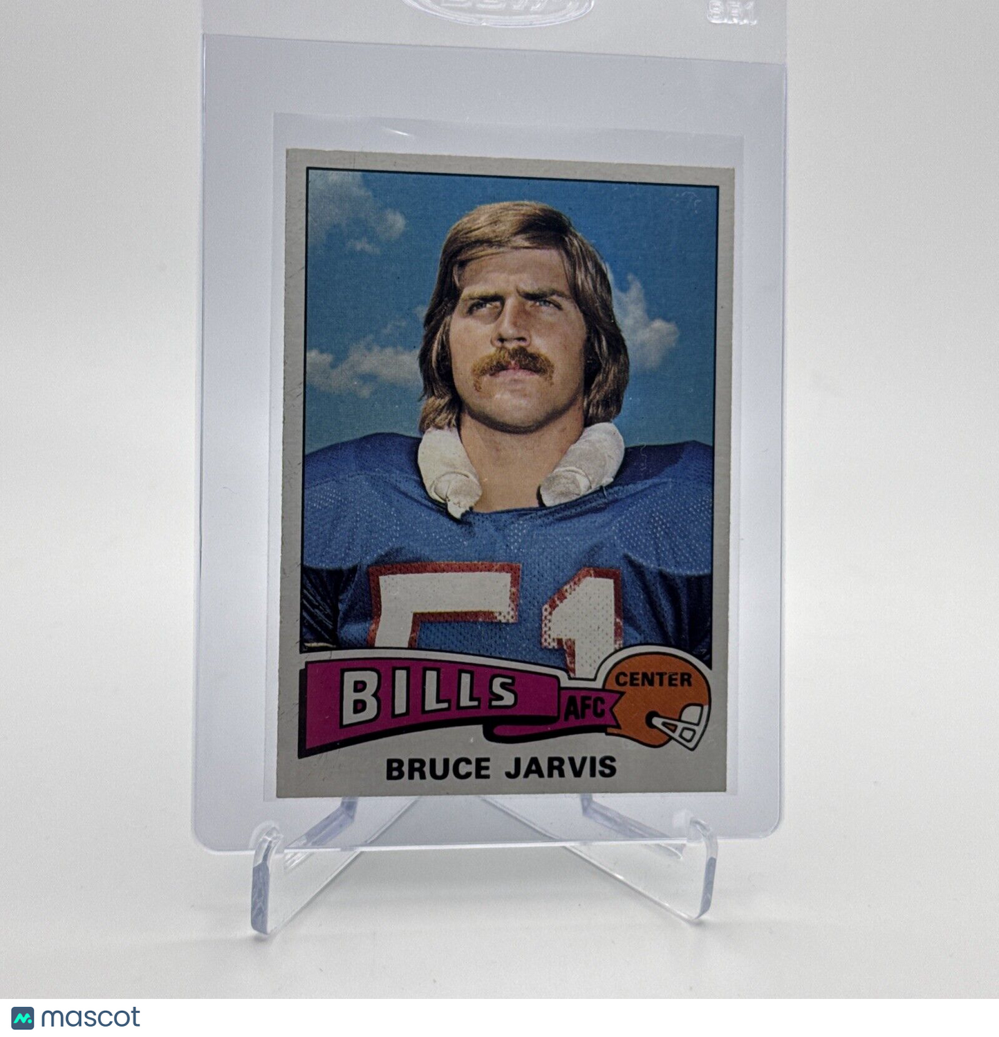 1975 Topps Bruce Jarvis Football Card #27 NM Quality #3 FREE SHIPPING