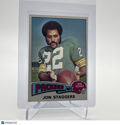1975 Topps Jon Staggers Football Card #93 NM Quality #3 FREE SHIPPING