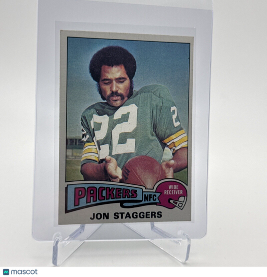 1975 Topps Jon Staggers Football Card #93 NM Quality #2 FREE SHIPPING