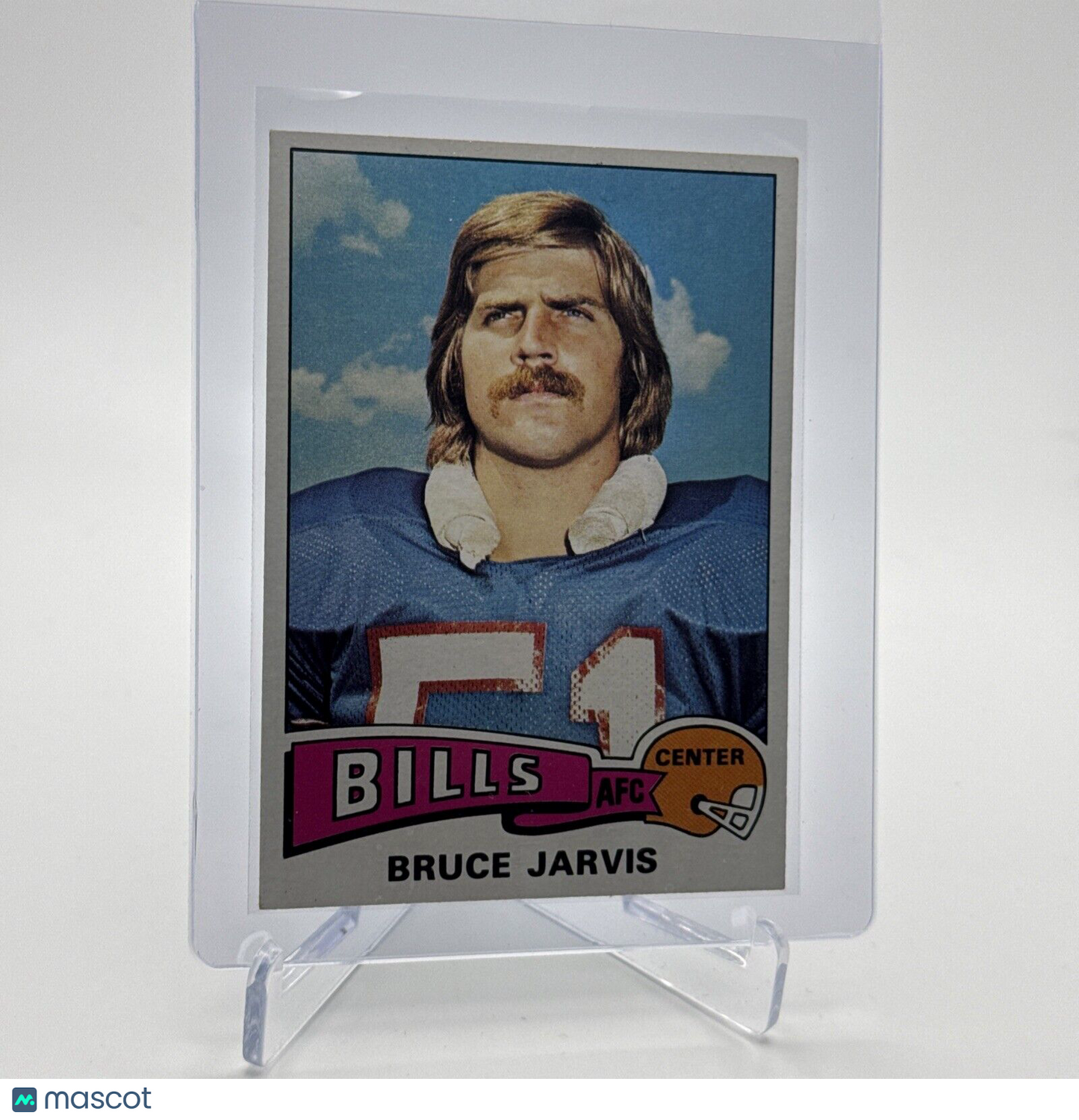 1975 Topps Bruce Jarvis Football Card #27 NM Quality #7 FREE SHIPPING