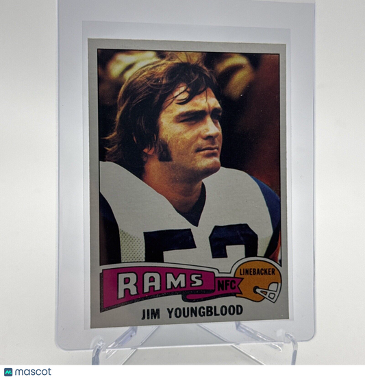 1975 Topps Jim Youngblood Football Card #176 NM Quality #2 FREE SHIPPING