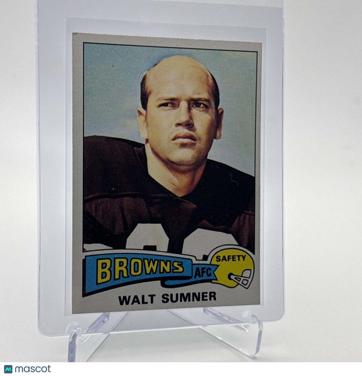 1975 Topps Walt Sumner Football Card #137 NM Quality #2 FREE SHIPPING