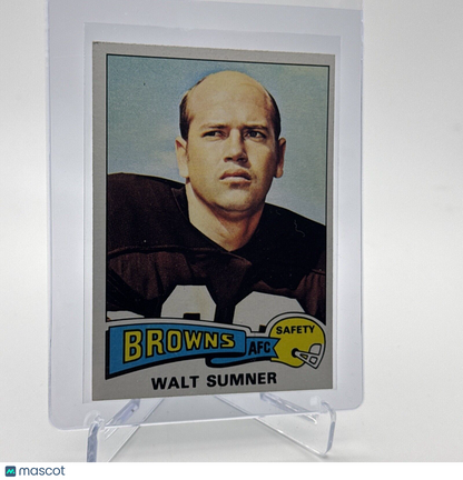 1975 Topps Walt Sumner Football Card #137 NM Quality #2 FREE SHIPPING