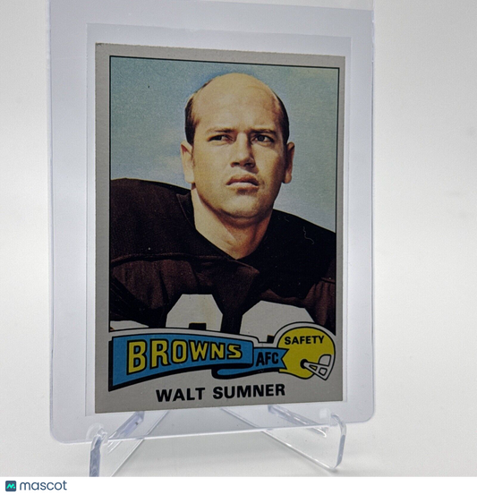 1975 Topps Walt Sumner Football Card #137 NM Quality #2 FREE SHIPPING