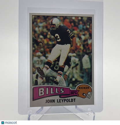 1975 Topps John Leypoldt Football Card #273 NM Quality #2 FREE SHIPPING