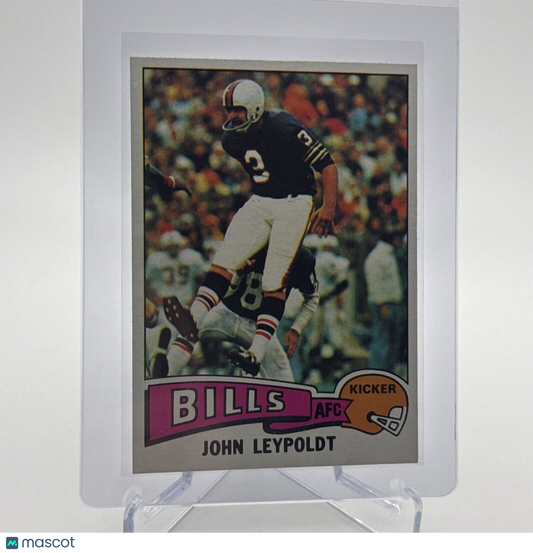 1975 Topps John Leypoldt Football Card #273 NM Quality #2 FREE SHIPPING