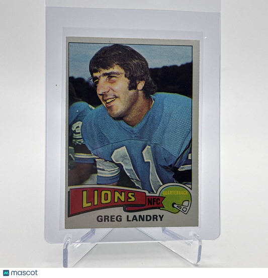 1975 Topps Greg Landry Football Card #15 NM Quality #4 FREE SHIPPING