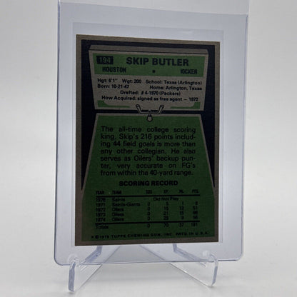 1975 Topps Skip Butler Football Card #194 NM Quality #2 FREE SHIPPING