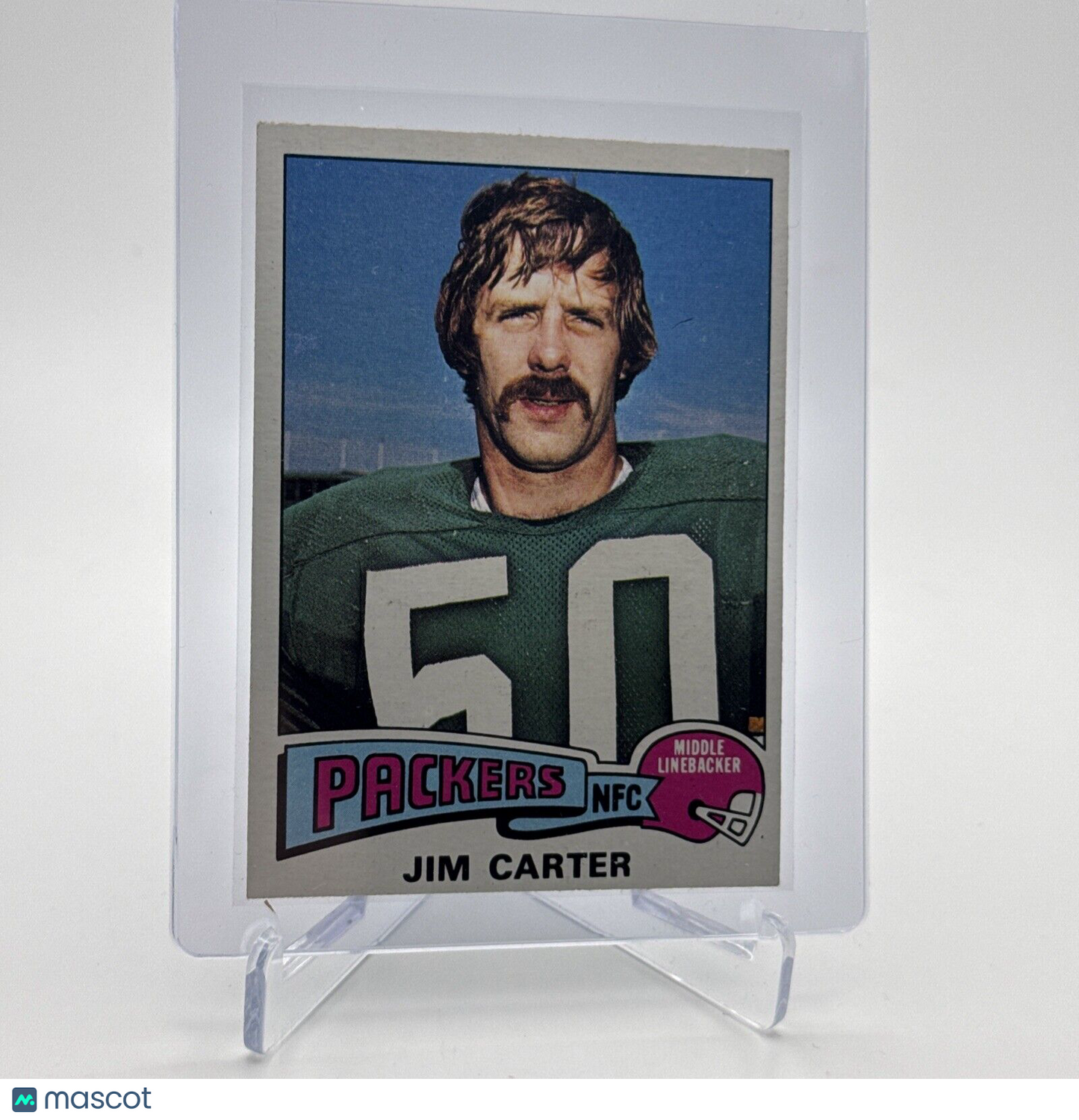 1975 Topps Jim Carter Football Card #19 NM Quality #6 FREE SHIPPING